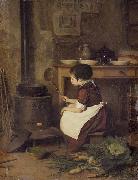 Pierre Edouard Frere Little Cook Germany oil painting artist